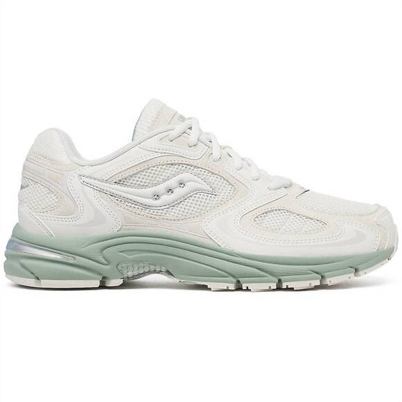 NEW SAUCONY men's grid jazz 9 matte sneakers in arctic / aqua